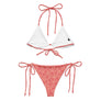Monogram Blush Eco String Bikini