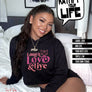 Laugh Love & Live Crop Hoodie