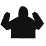 Say Nice Things Crop Hoodie