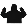 Laugh Love & Live Crop Hoodie