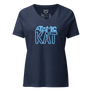 Atomic Kat Relaxed V-Neck T-shirt