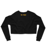 LA Gold Crop Sweatshirt