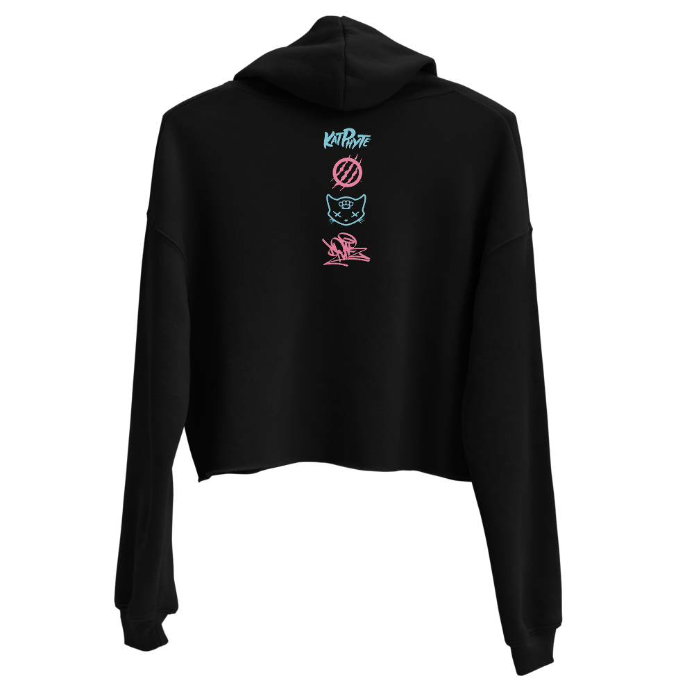 Love Donuts Crop Hoodie