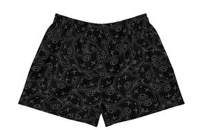 Monogram Black Athletic Shorts
