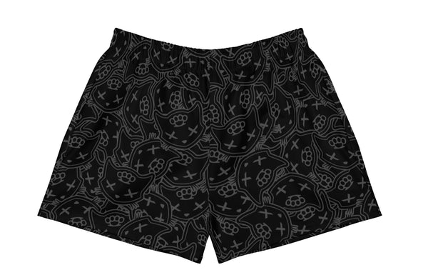 Monogram Black Athletic Shorts
