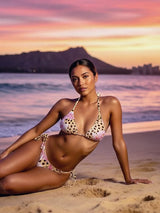 Orchid Cheetah String Bikini