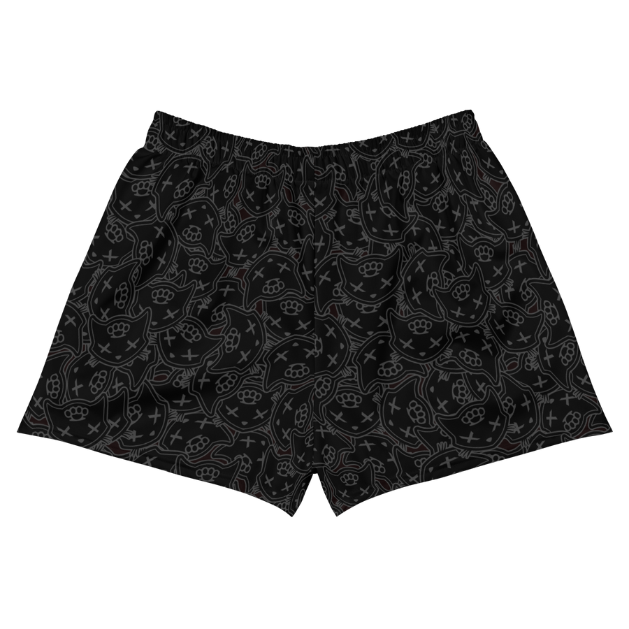 Monogram Black Athletic Shorts