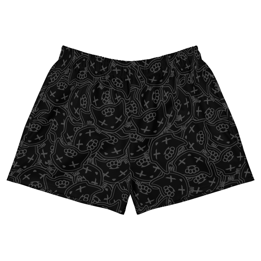 Monogram Black Athletic Shorts