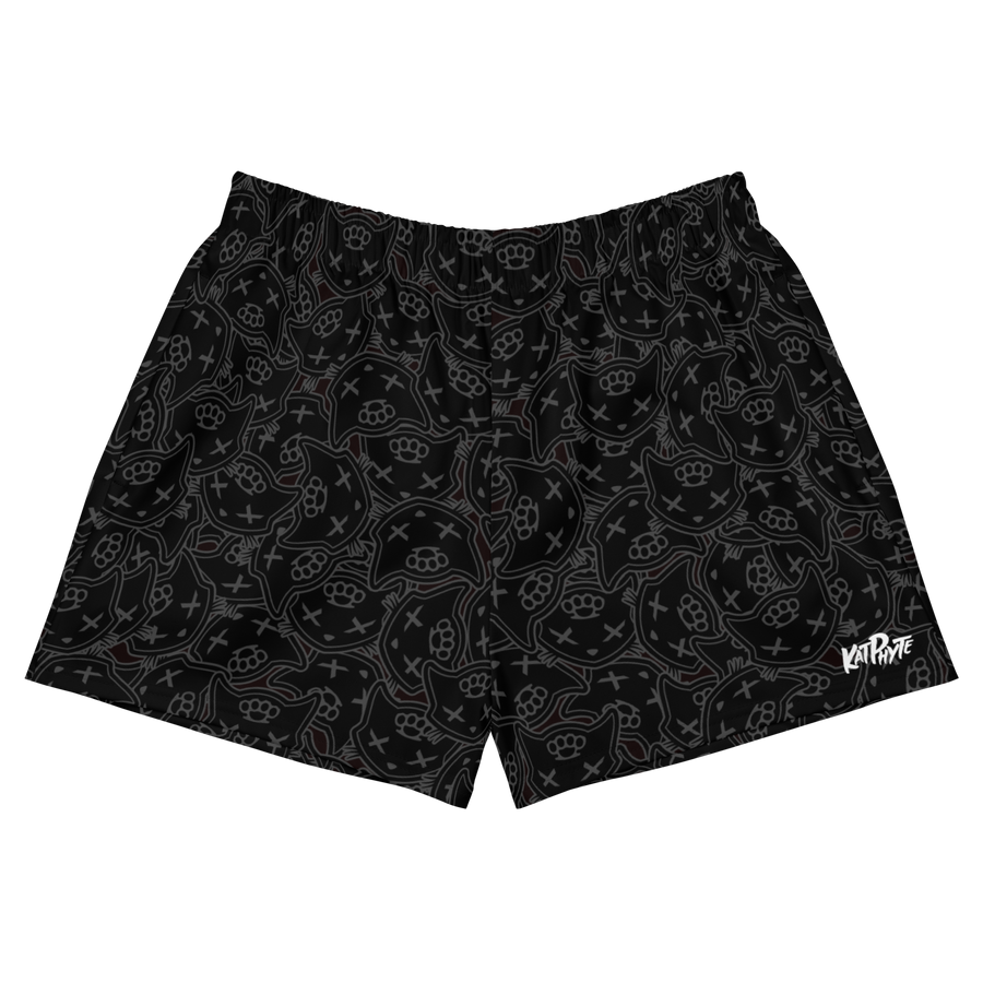 Monogram Black Athletic Shorts