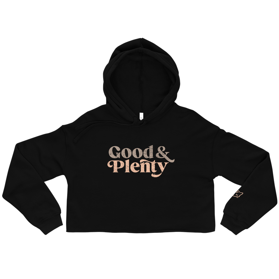 Good & Plenty Crop Hoodie