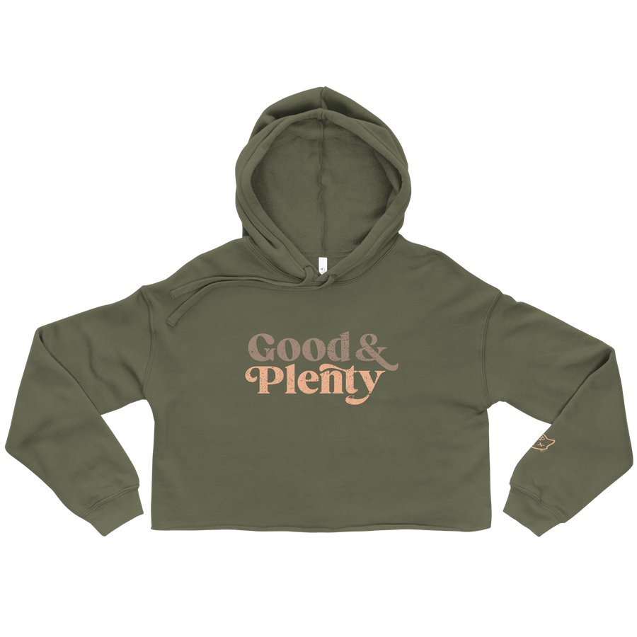 Good & Plenty Crop Hoodie