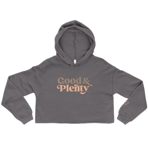 Good & Plenty Crop Hoodie