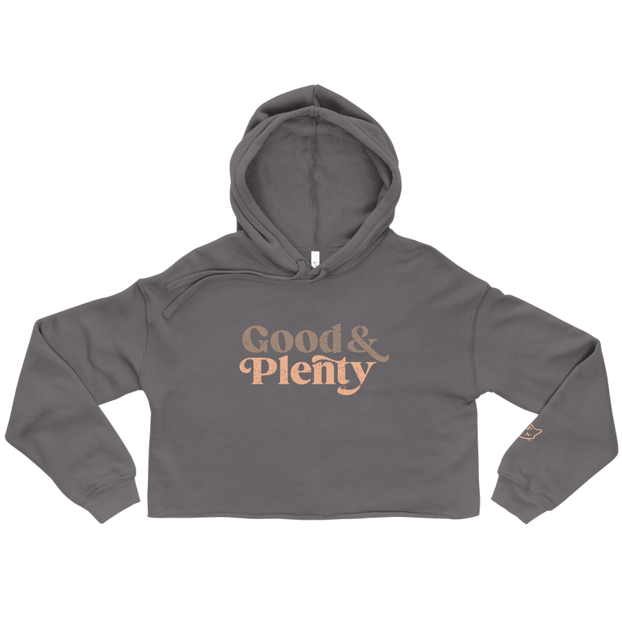 Good & Plenty Crop Hoodie