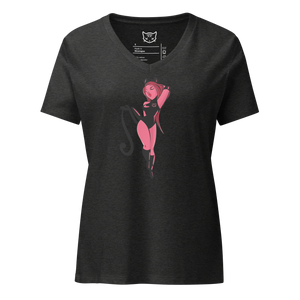 Kat Walk Relaxed V-neck T-shirt