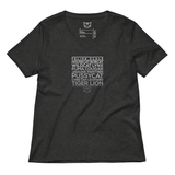 Feline Scale V-Neck Tee