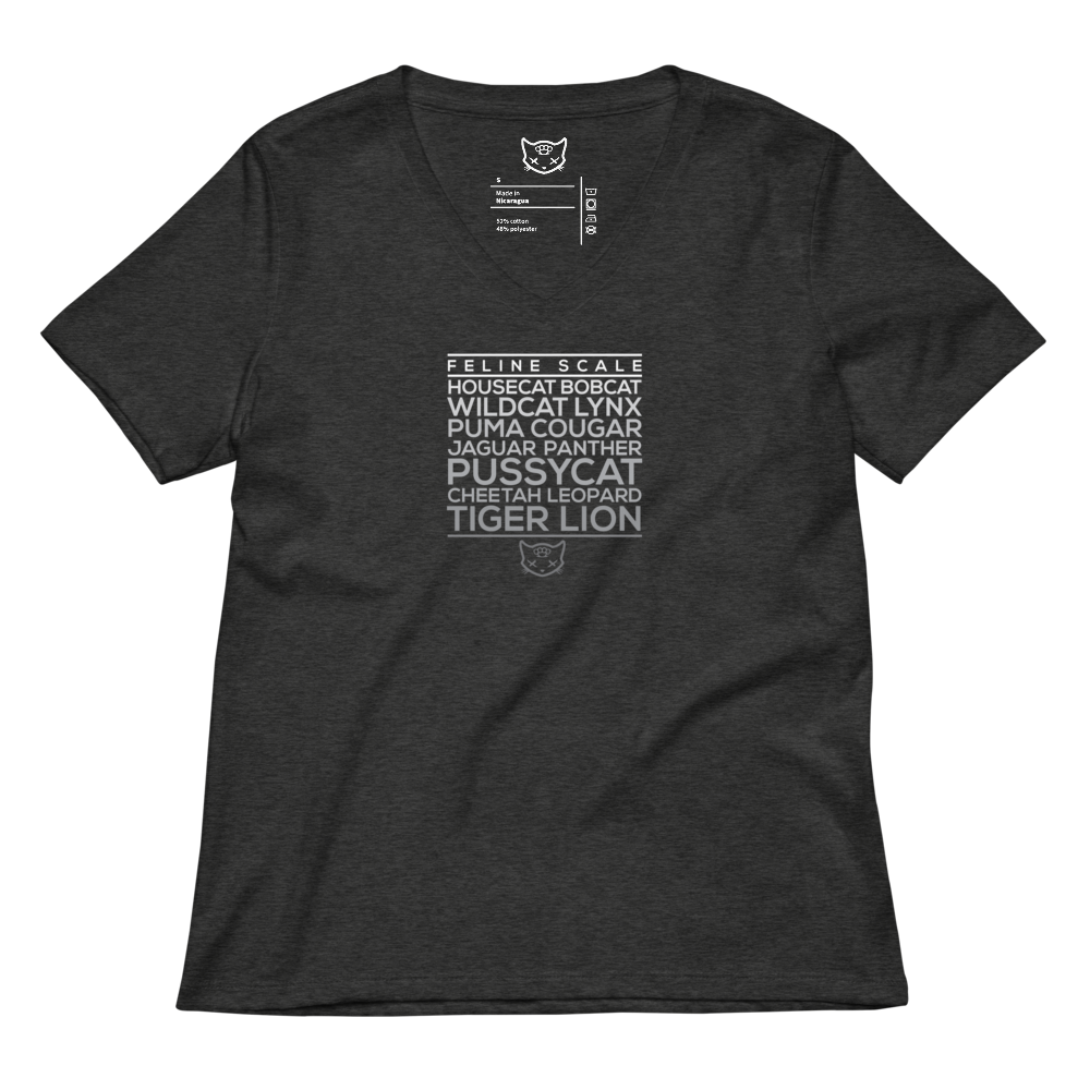 Feline Scale V-Neck Tee