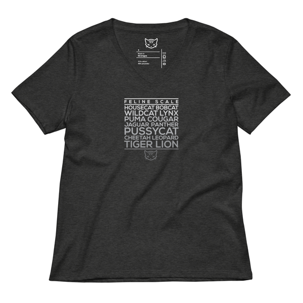 Feline Scale V-Neck Tee