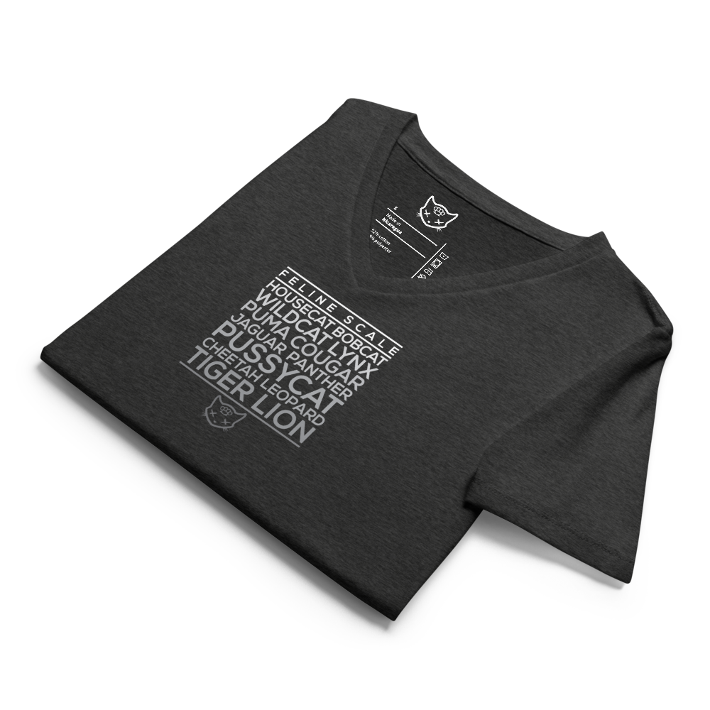 Feline Scale V-Neck Tee