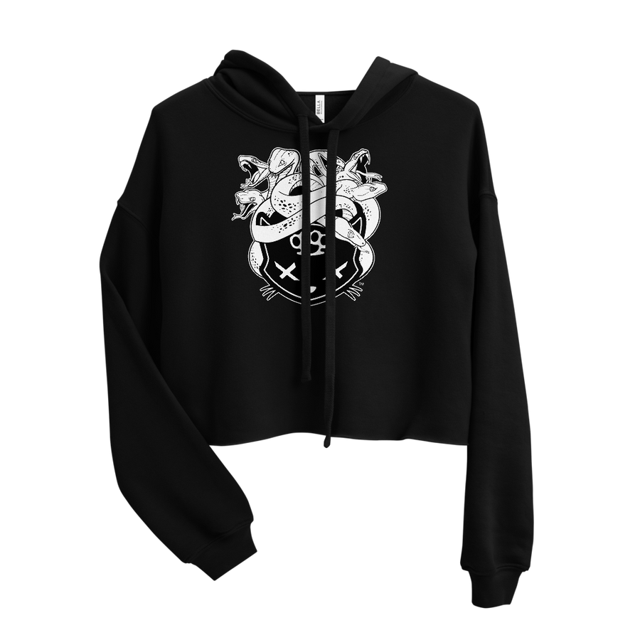 Medusa Crop Hoodie