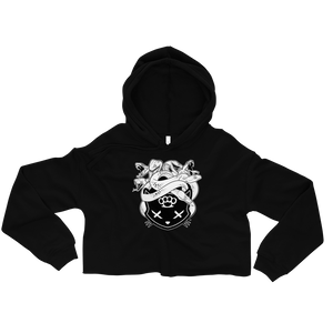 Medusa Crop Hoodie