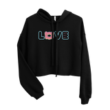 Love Donuts Crop Hoodie