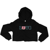 Love Donuts Crop Hoodie